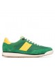 Teddy Smith 120506 – Baskets homme vertes et jaunes
