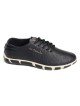 TBS Jazaru L7004 – Baskets homme noires en cuir grainé