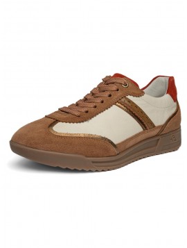 ARA Stockholm – Baskets femme marron et crème
