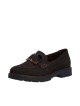 Mocassins femme Rieker marron à boucle