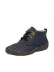 Bottines femme Rieker à lacets bleu marine