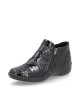 Bottines femme Remonte grises métallisées