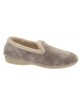 Ouf! Malto – Chaussons femme en peluche taupe