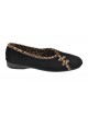 Besnard Fragilis – Chaussons ballerines femme noirs