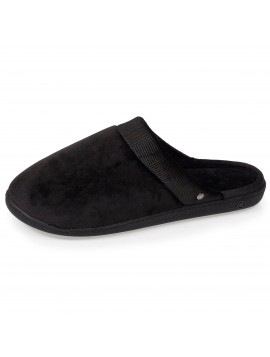 Mules homme Isotoner noires