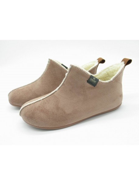 Calzamur 66066000054-0035 – Chaussons montants femme taupe