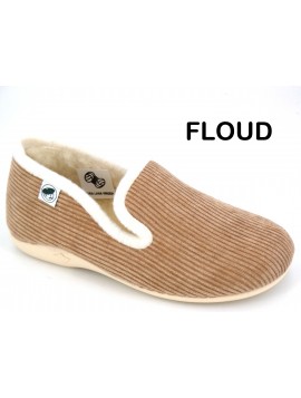 Chaussons femme La Bande à Mich' Floud camel fourrés