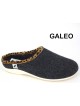 Mules femme La Bande à Mich' Galeo anthracite léopard