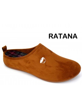 Chaussons homme La Bande à Mich' Ratana camel
